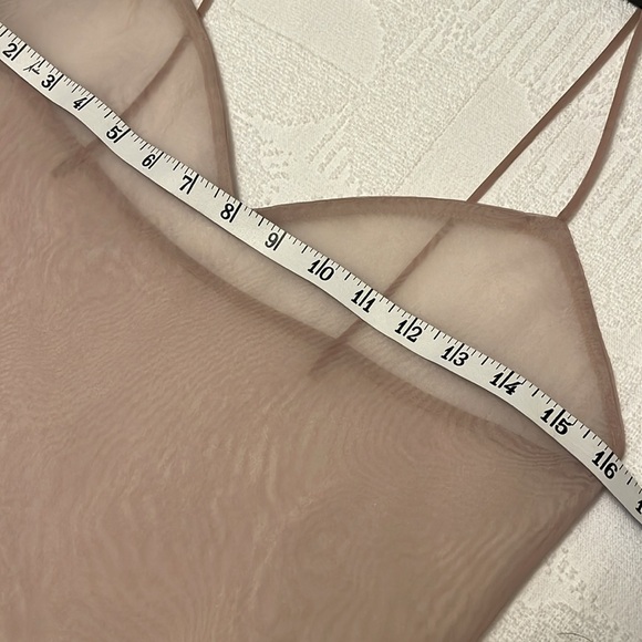 Carolyne Roehm Sheer Silk Cami - Picture 4 of 6